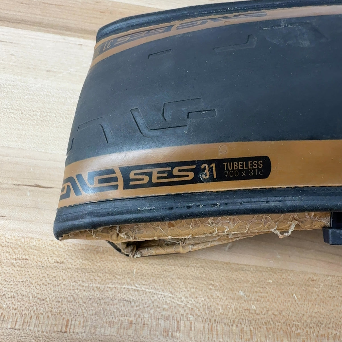 Light Use! Enve SES Road 700c x 31mm Tanwall Tubeless Single Road Tire 290g — photo 5 of 5