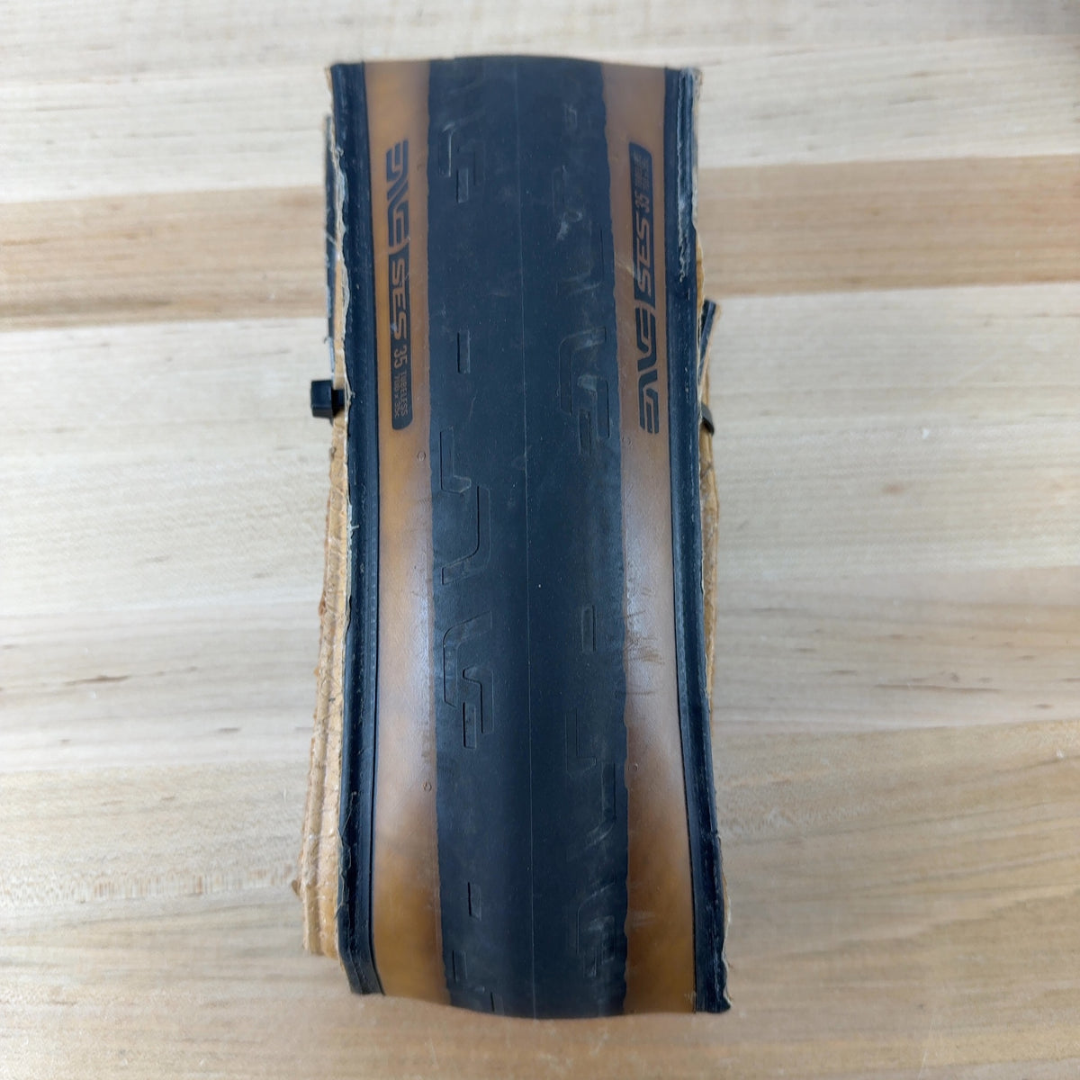 Pair Enve SES Road 700c x 35mm Tanwall Tubeless Road Bike Tires 654g — photo 3 of 8