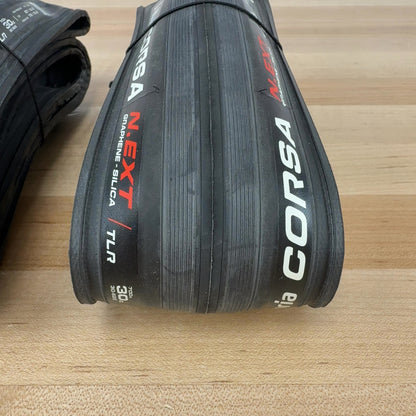 New! Pair Vittoria Corsa N.EXT Tubeless Ready 700c x 30mm Road Bike Tires 625g