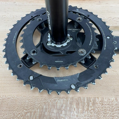 Praxis Zayante Carbon S 172.5mm 48/32t 160/104mm Bike Crankset 652g