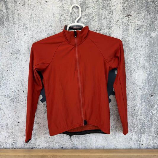 Velocio Recon Hardshell Medium Red Women's Cold Weather Cycling Jacket