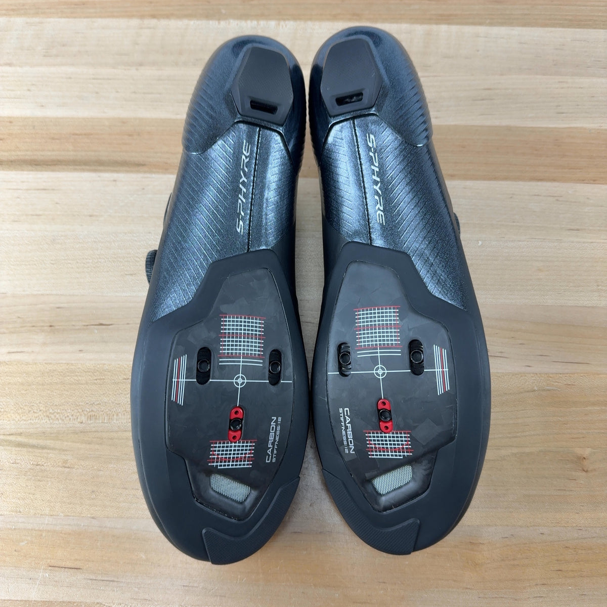 New! Shimano S-Phyre SH-RC903 43.5 EU Black Carbon Clipless Bike Shoes MSRP $450 — photo 5 of 7