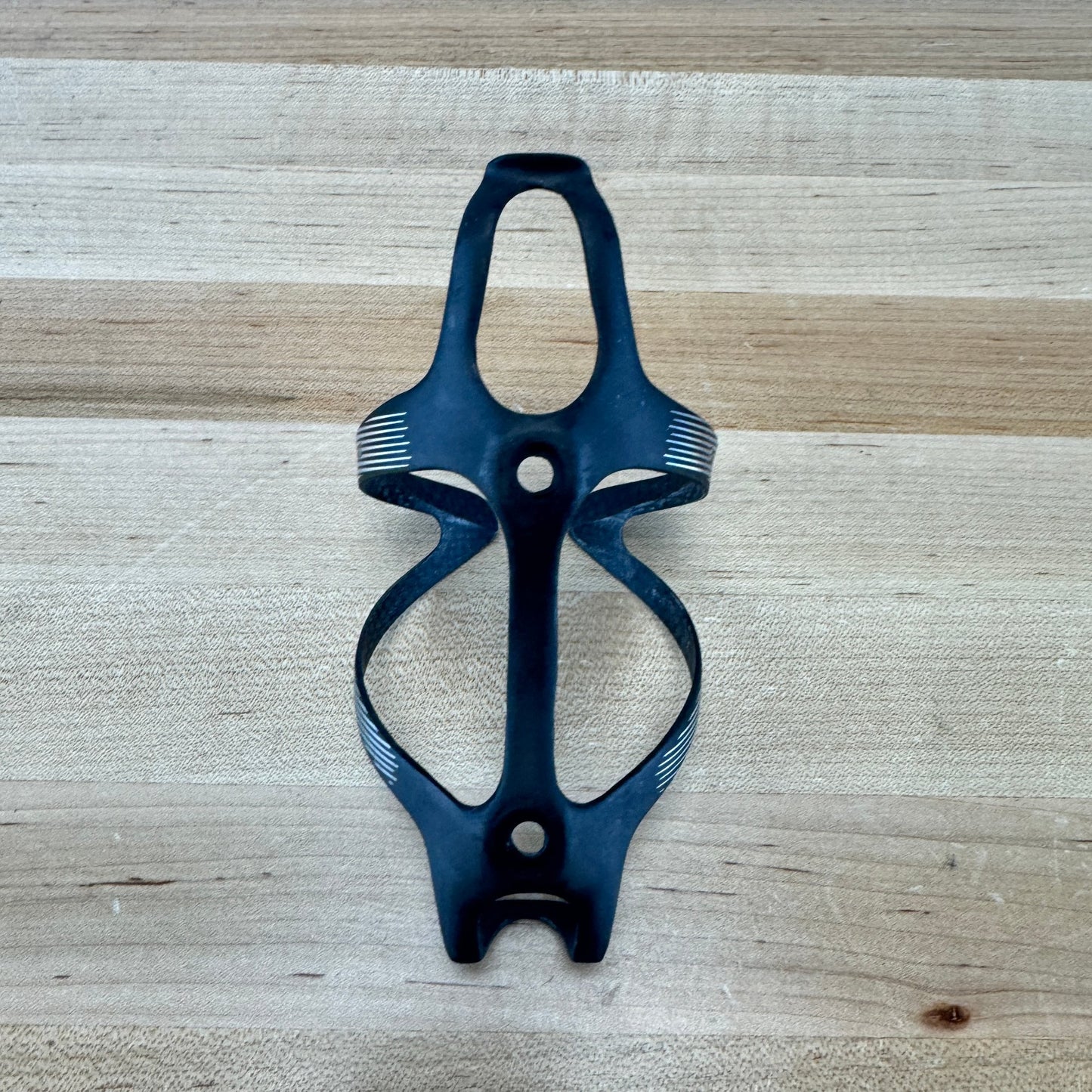 Low Mile! Ciclovation Tai Chi Pearl White Carbon Water Bottle Cages
