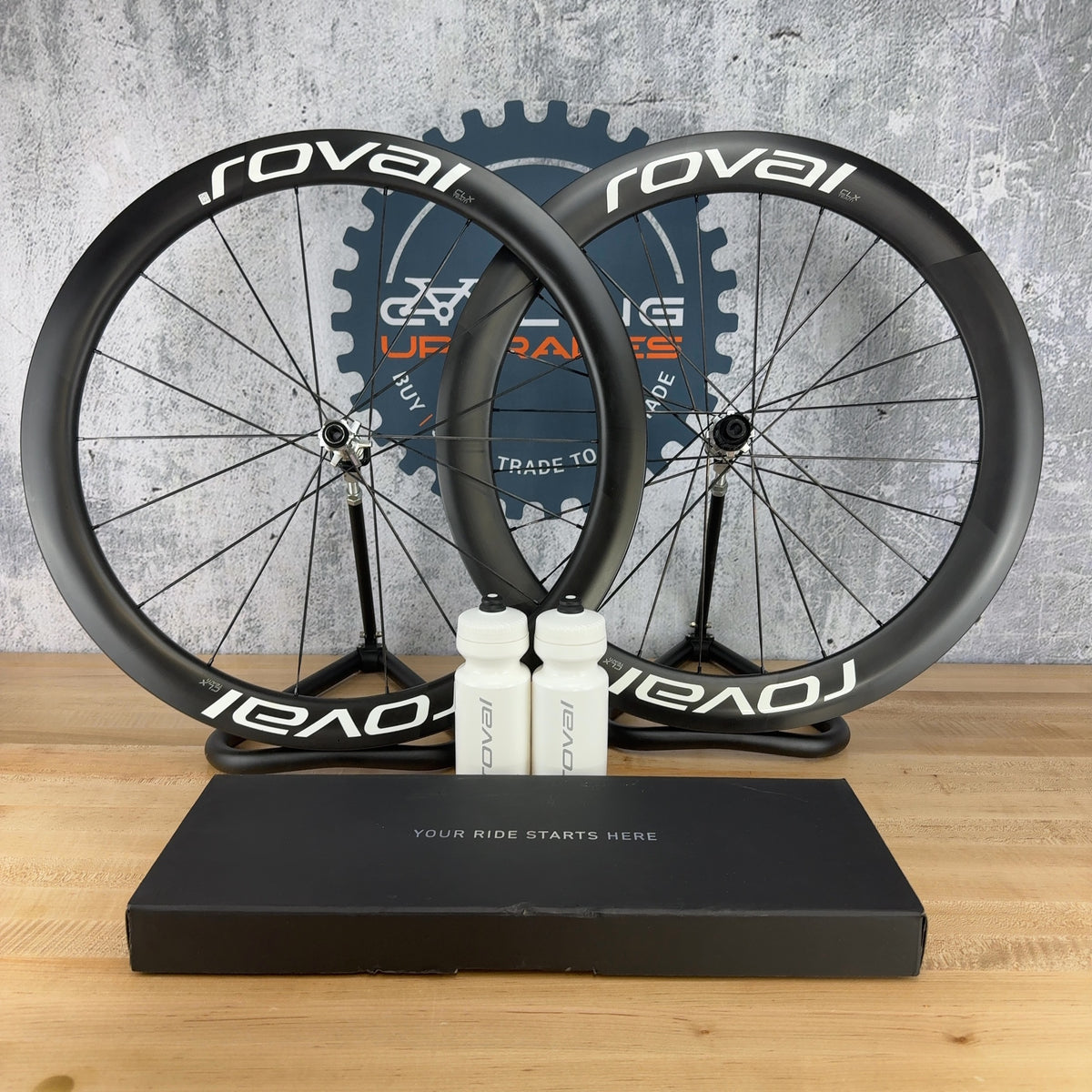 Low Mile! Roval Rapide CLX II Team Edition 51/60mm 700c Carbon Wheelset 1396g