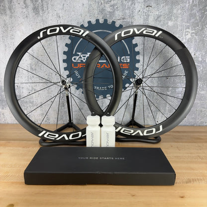 Low Mile! Roval Rapide CLX II Team Edition 51/60mm 700c Carbon Wheelset 1396g