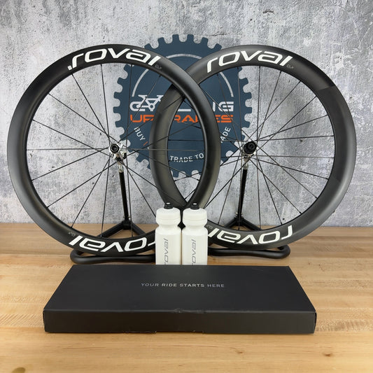 Low Mile! Roval Rapide CLX II Team Edition 51/60mm 700c Carbon Wheelset 1396g
