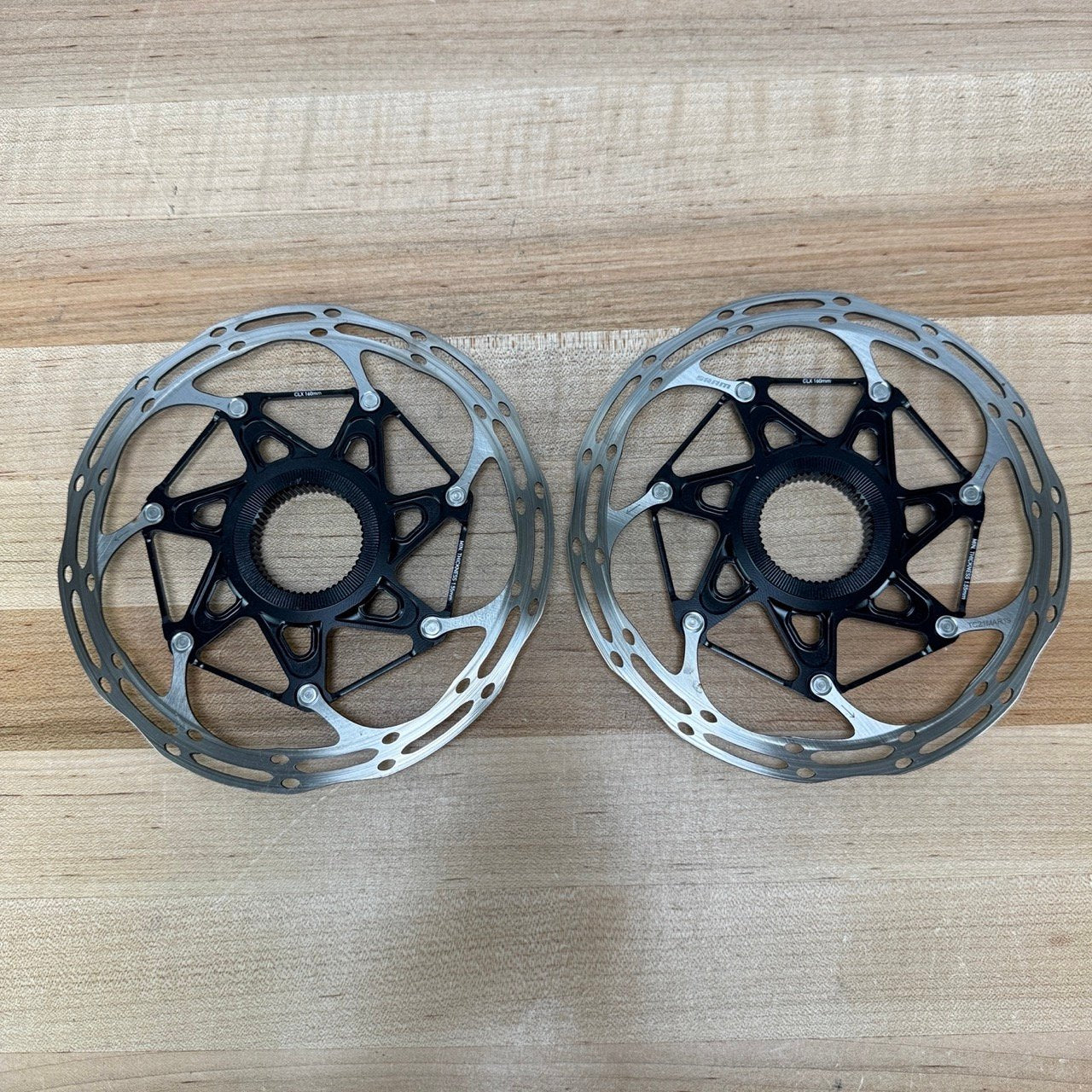 Low Mile! SRAM CLX Centerline Center Lock Brake Rotors