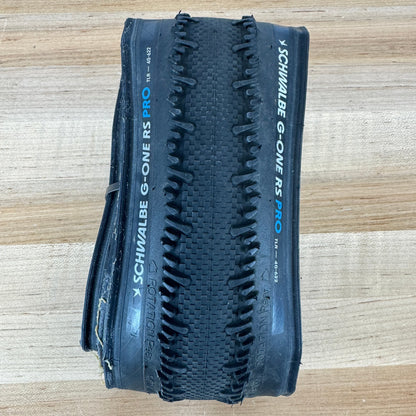 Pair Schwalbe G-One RS Pro 700x40mm 700c x 40mm Tubeless Gravel Tires