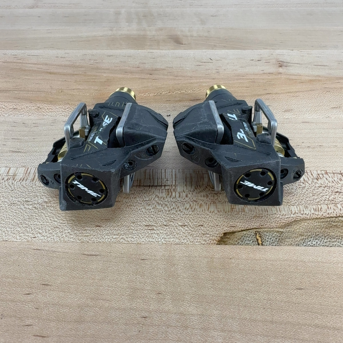 Low Mile! Time ATAC XC 12 Gold Carbon Gravel/Mountain Bike Clipless Pedals 236g — photo 6 of 8
