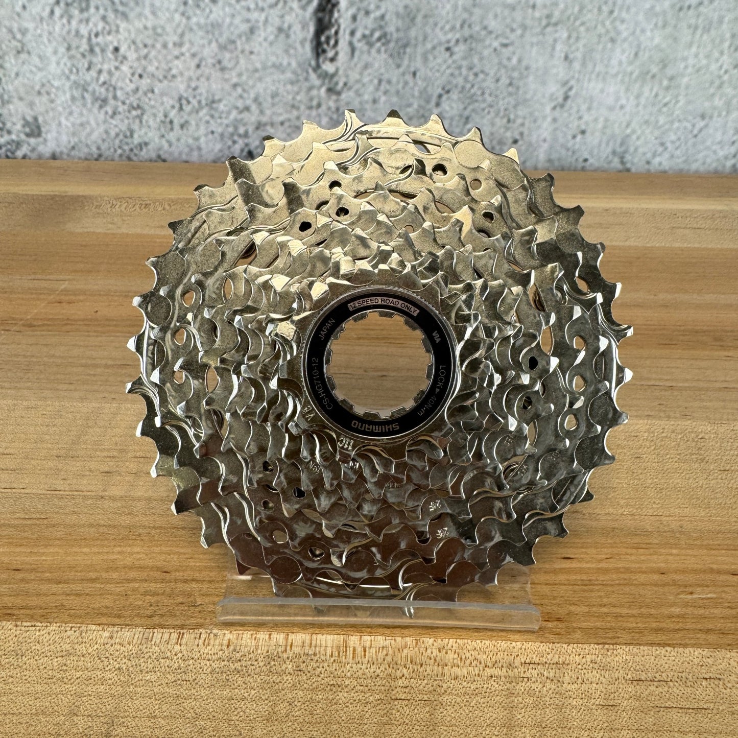 Low Mile Shimano 105 CS-HG710-12 11-36t 12-Speed "Light Wear" Bike Cassette 379g