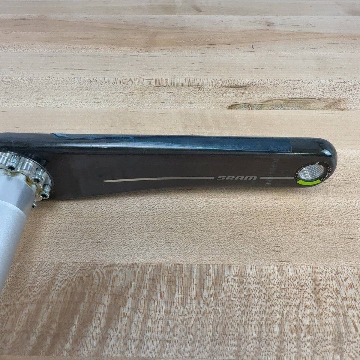New! SRAM Red AXS E1 172.5mm 8-Bolt DM Carbon Crank Arm Assembly 322g MSRP $440 — photo 3 of 4