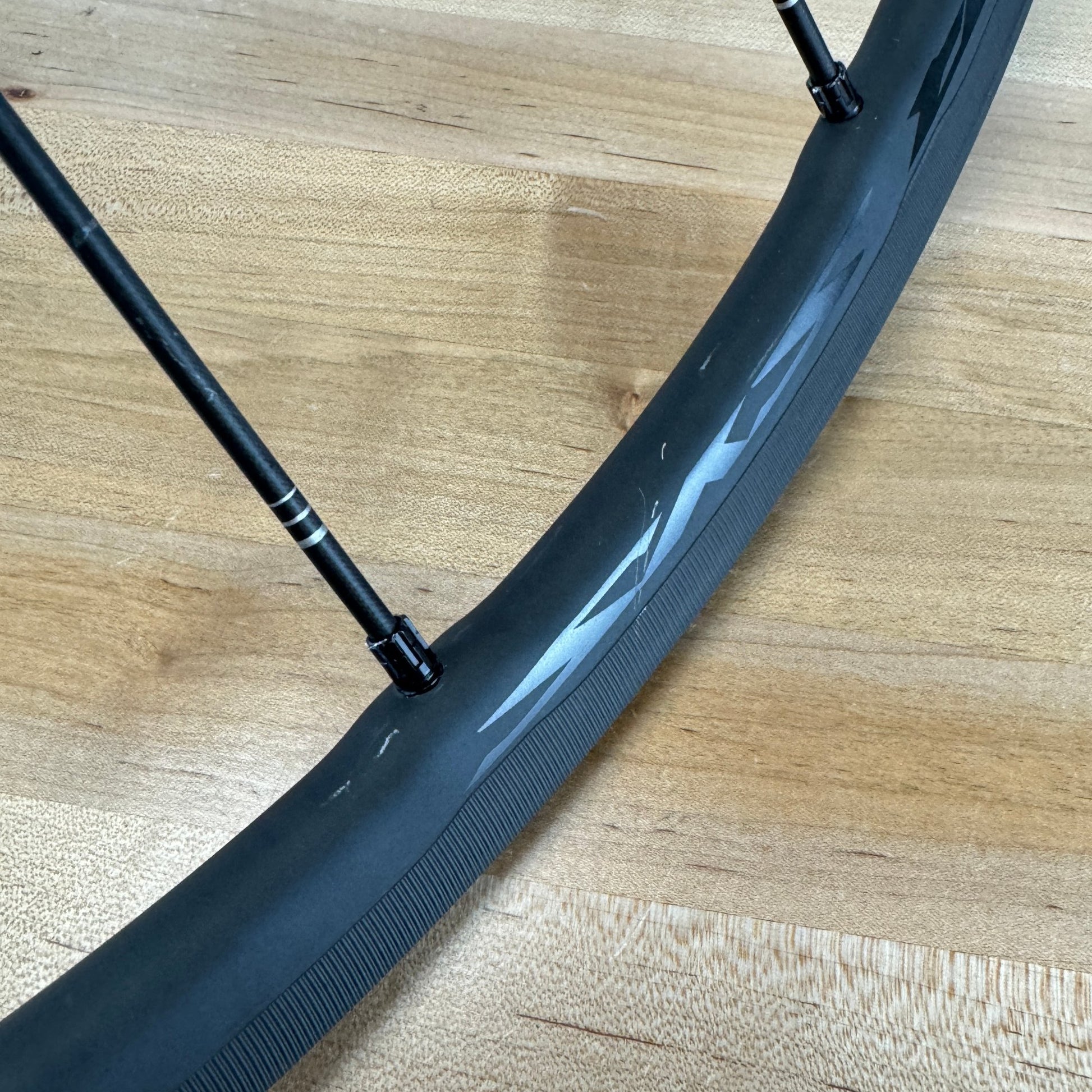 Light Use! Mavic R-SYS SLR Exalith Rim Brake Clincher Alloy Bike Wheelset 1367g