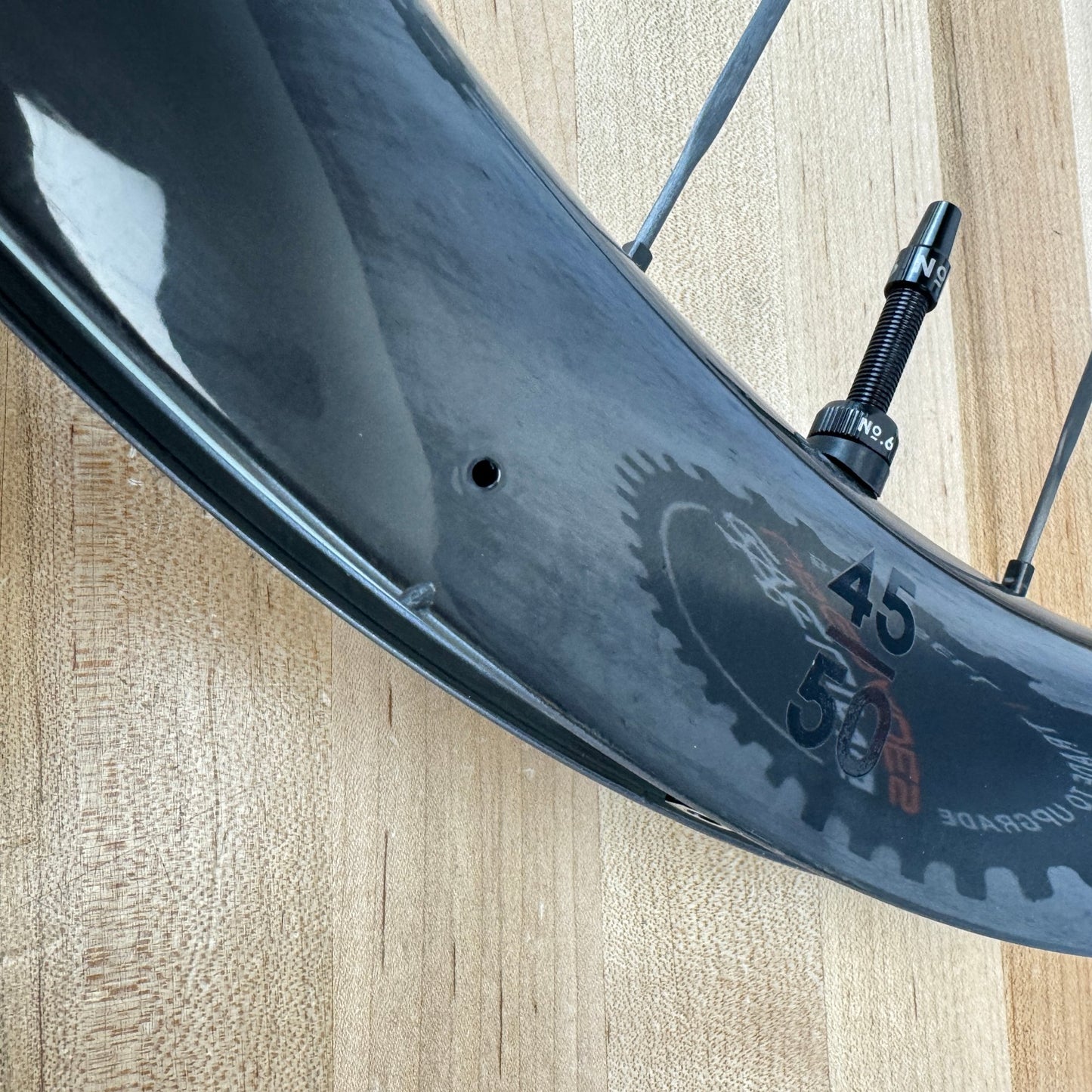 Low Mile! 2025 No. 6 45/50 Superlight All Round Carbon Spokes Wheelset
