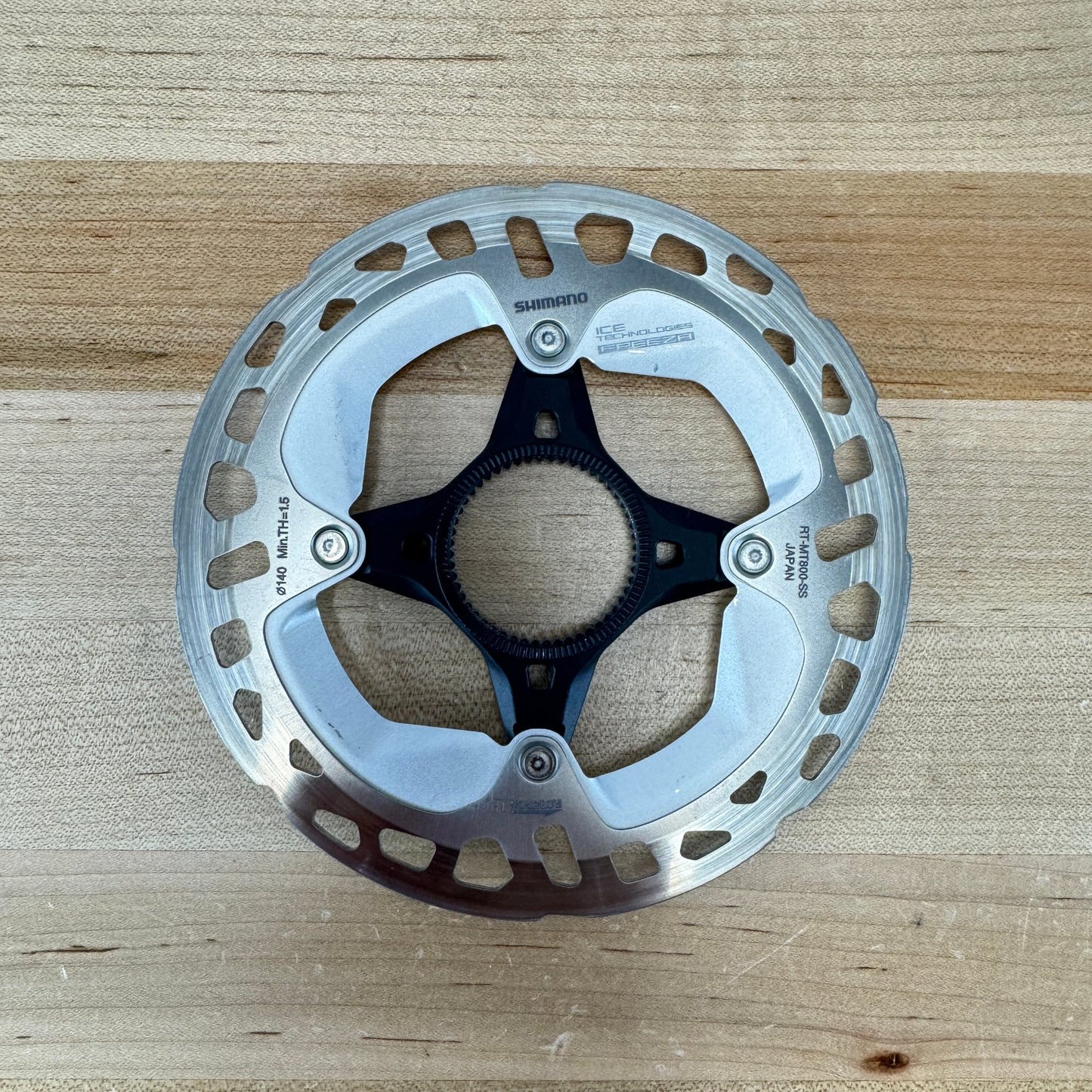 Shimano RT-M800-SS 140mm Center-Lock Bike Disc Brake Rotor 91g