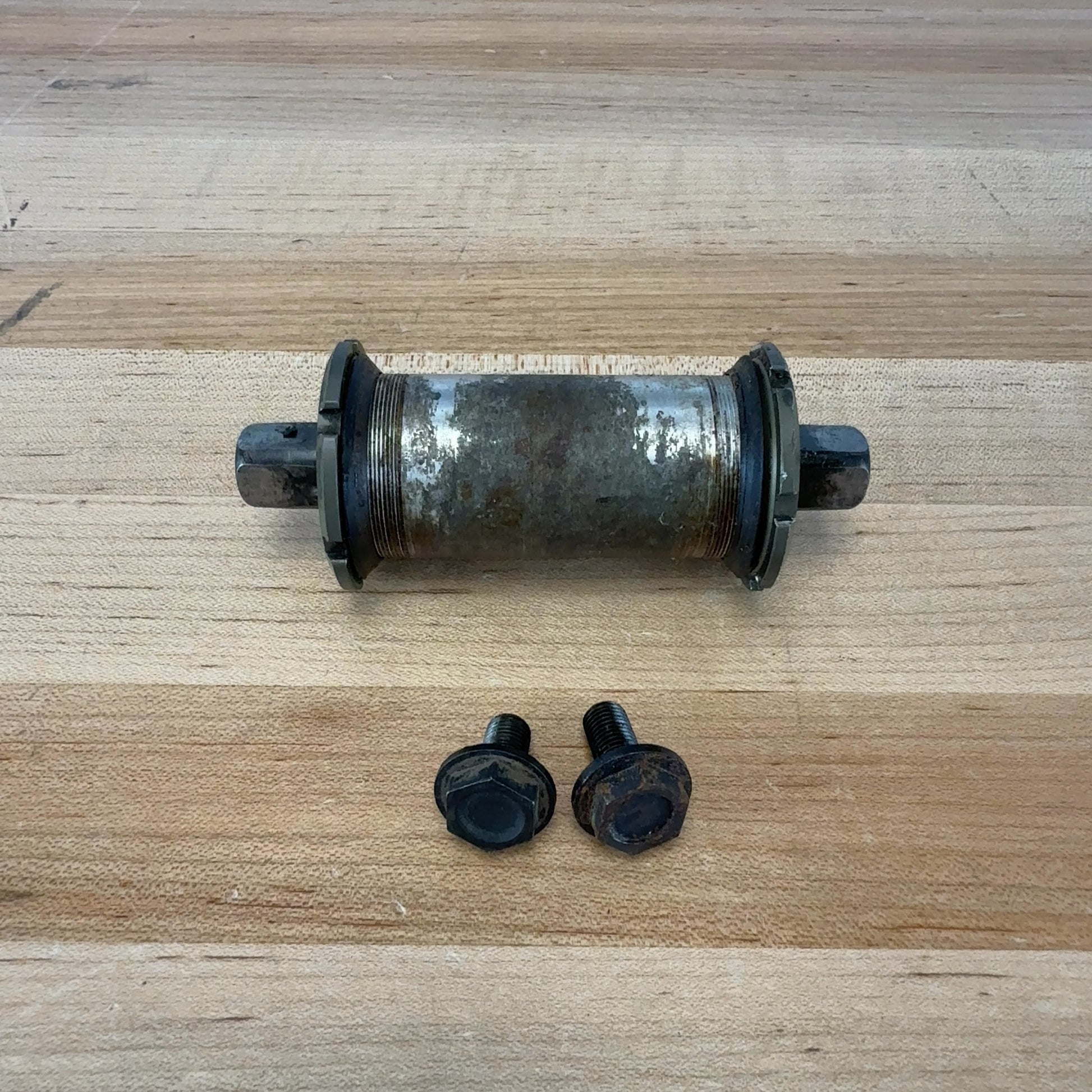 Mavic Fixe Square Taper ITA Steel Bearing Vintage Bottom Bracket w/ Bolts