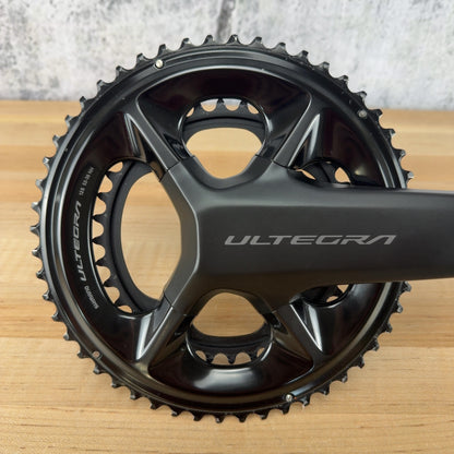 Shimano Ultegra FC-R8100 175mm 52/36T 12-Speed Black Alloy Bike Crankset 720g