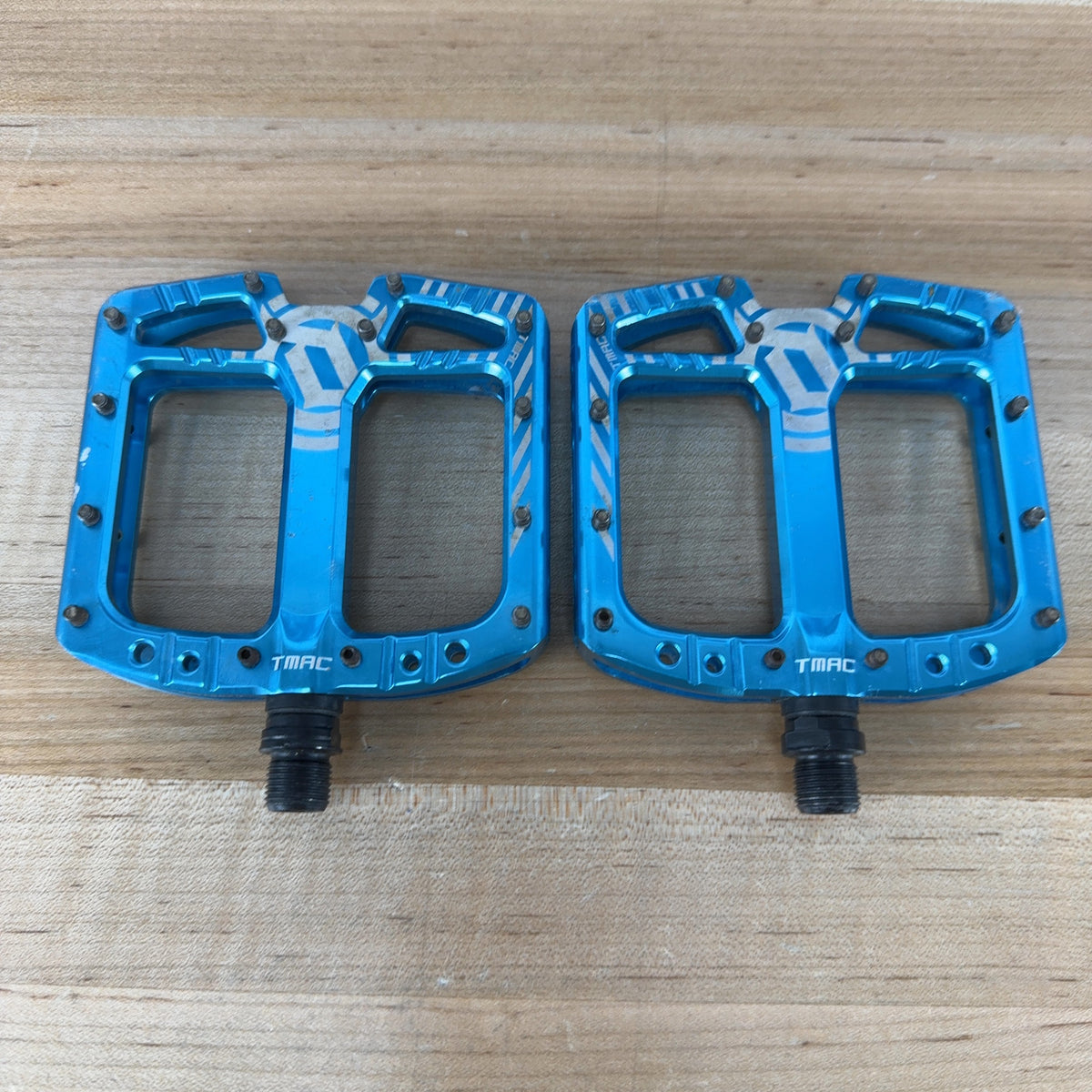Deity TMAC Blue Mountain Bike Pedals 445g MSRP $179 — photo 3 of 5