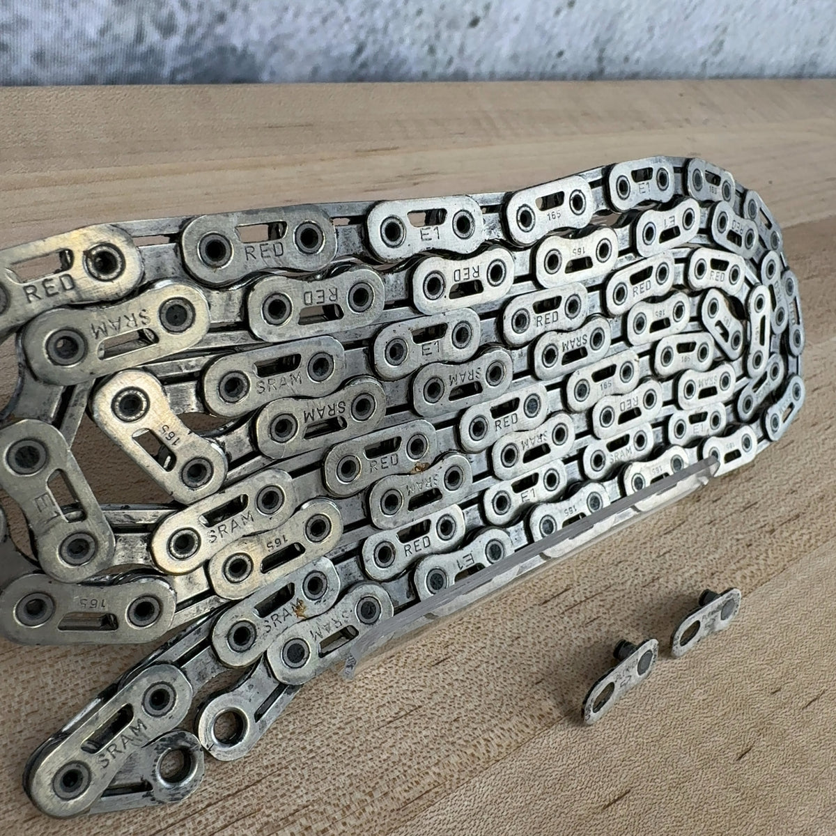 Light Use! SRAM Red AXS 108 Links 12/13 Speed Flattop E1 Silver Chain 226g — photo 3 of 3