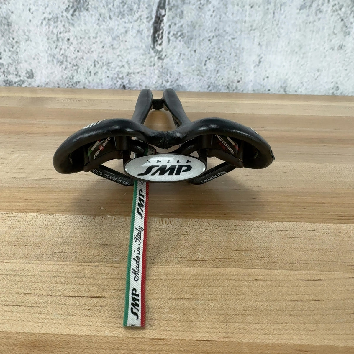 2023 Selle SMP Forma Carbon Rails 137mm Medium/Large Leather Bike Saddle 195g — photo 5 of 10