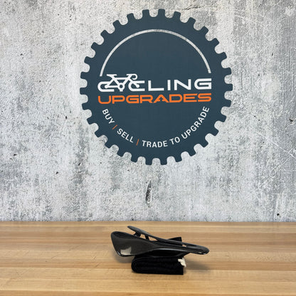 Light Use! Berk Lupina Short Full Carbon Glossy 144mm 7x9mm Bike Saddle 72g