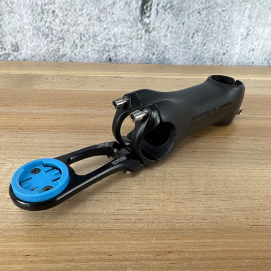 Light Use! Enve Road Carbon 100mm -6 Degree 31.8mm w/Computer Mount Stem 172g