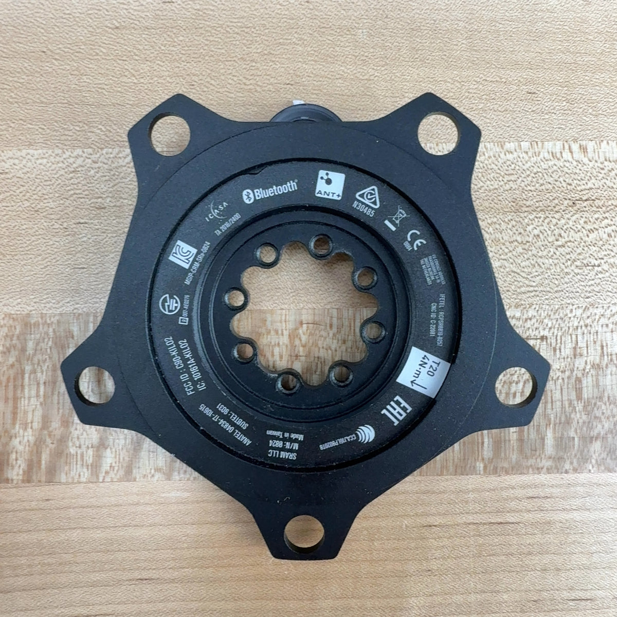 New! Quarq DZero DUB Power Meter 110mm x 5-Bolt 8-Bolt Spider 125g MSRP $470