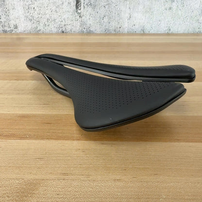 Light Use! Bontrager Aeolus Pro 155mm 7x9mm Carbon Rails Bike Saddle 180g