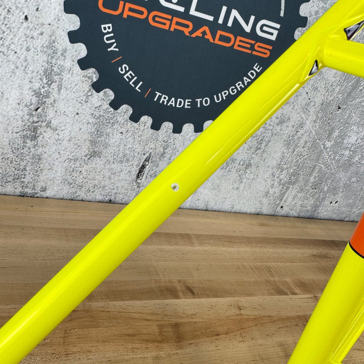 New! 2023 Dario Pegoretti Luigino Vintage 54cm Yellow Steel Rim Brake Frameset