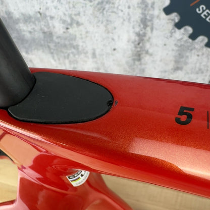 Low Mile! 2026 Cervelo S5 54cm Carnelian Carbon Road Bike Frameset Module 700c