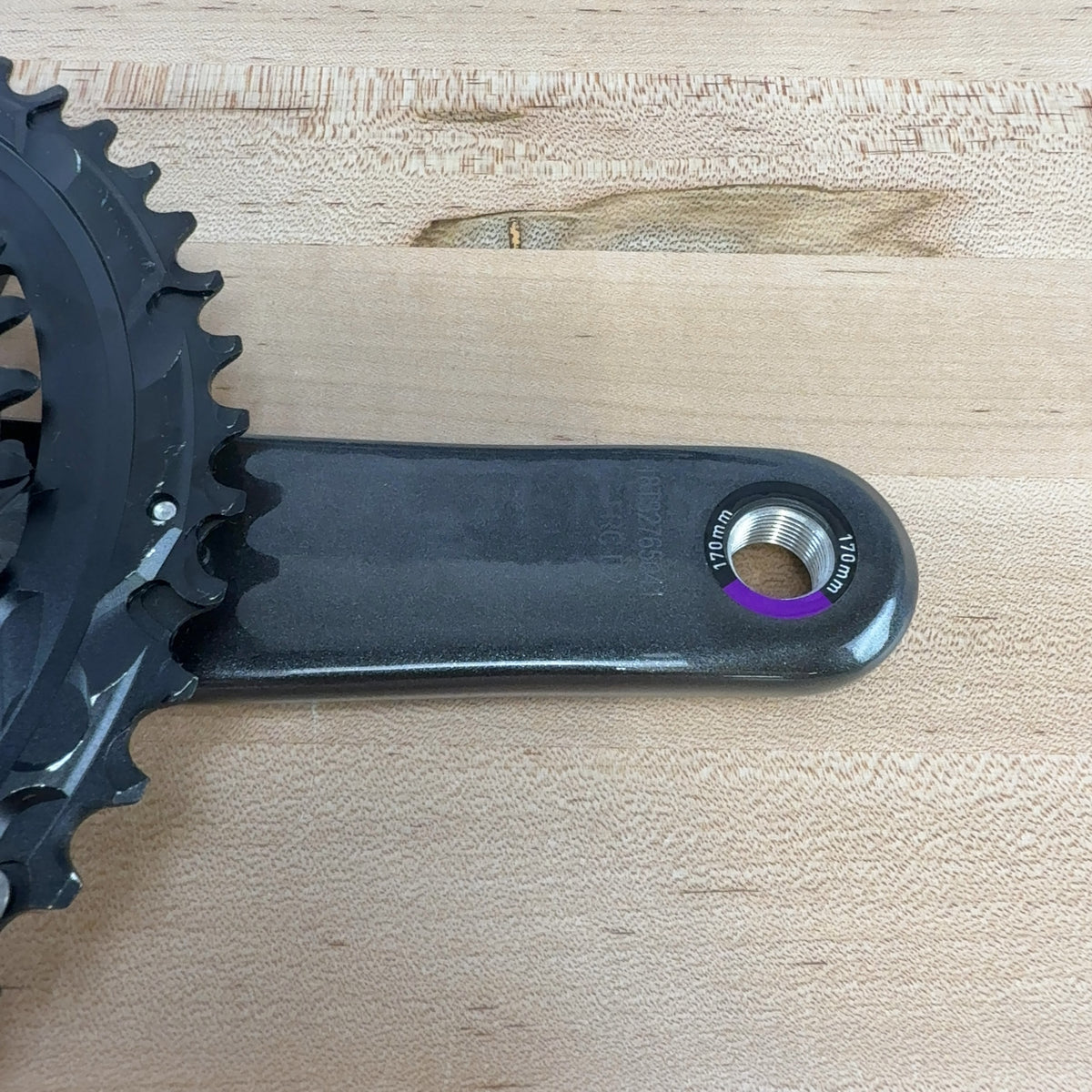 New! SRAM Force AXS D2 170mm Carbon DUB 48/35t 12-Speed Bike Crankset MSRP $440 — photo 7 of 9