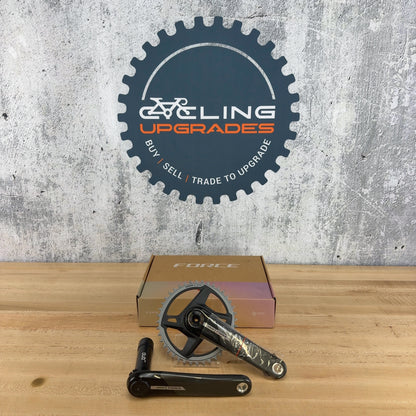 New! SRAM Force AXS D2 Wide Quarq Power Meter 40t 177.5mm 8-Bolt Gravel Crankset