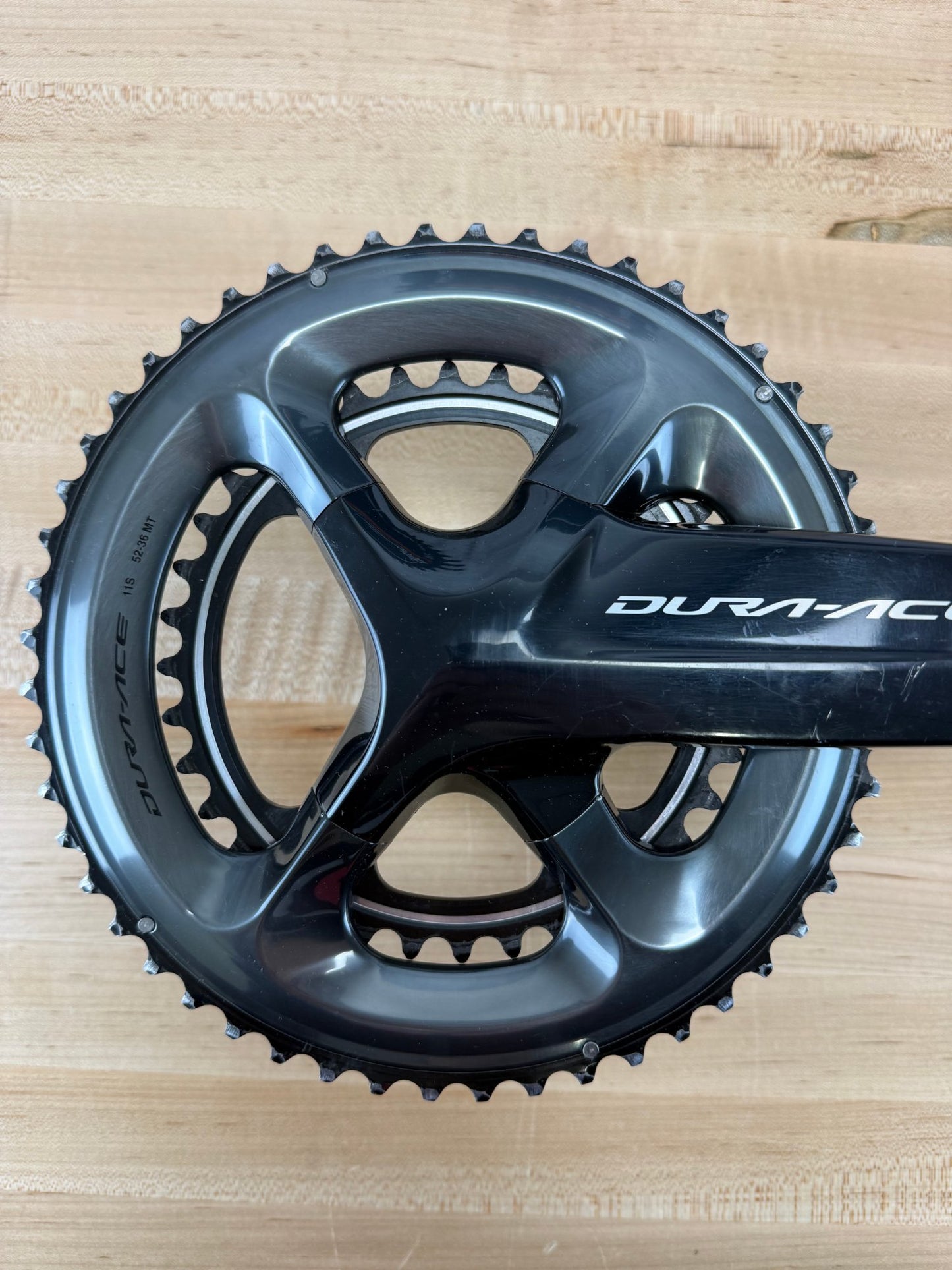 Shimano Dura-Ace FC-R9100 172.5mm 52/36t 11-Speed Alloy Crankset with Chainrings