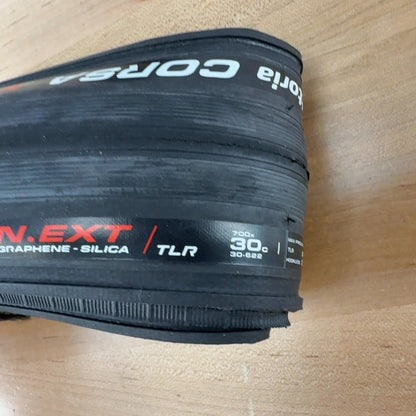 New! Pair Vittoria Corsa N.EXT Tubeless Ready 700c x 30mm Road Bike Tires 625g