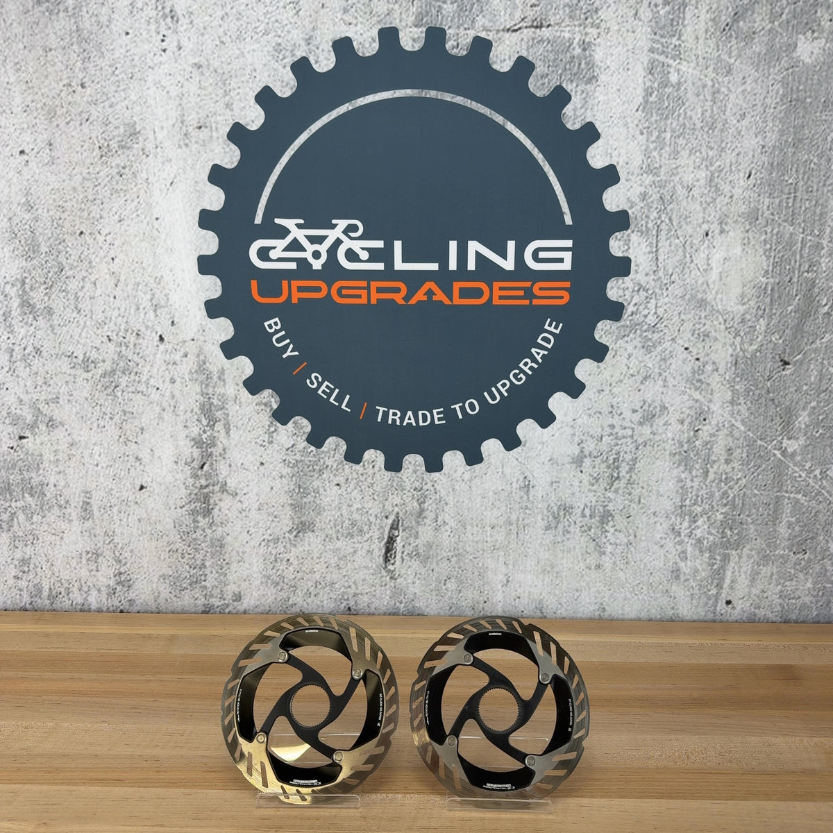 Light Use! Shimano Dura-Ace RT-CL900 160/160mm Center-Lock Disc Brake Rotors