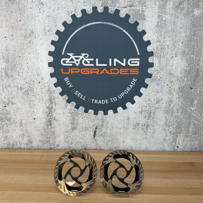 Light Use! Shimano Dura-Ace RT-CL900 160/160mm Center-Lock Disc Brake Rotors