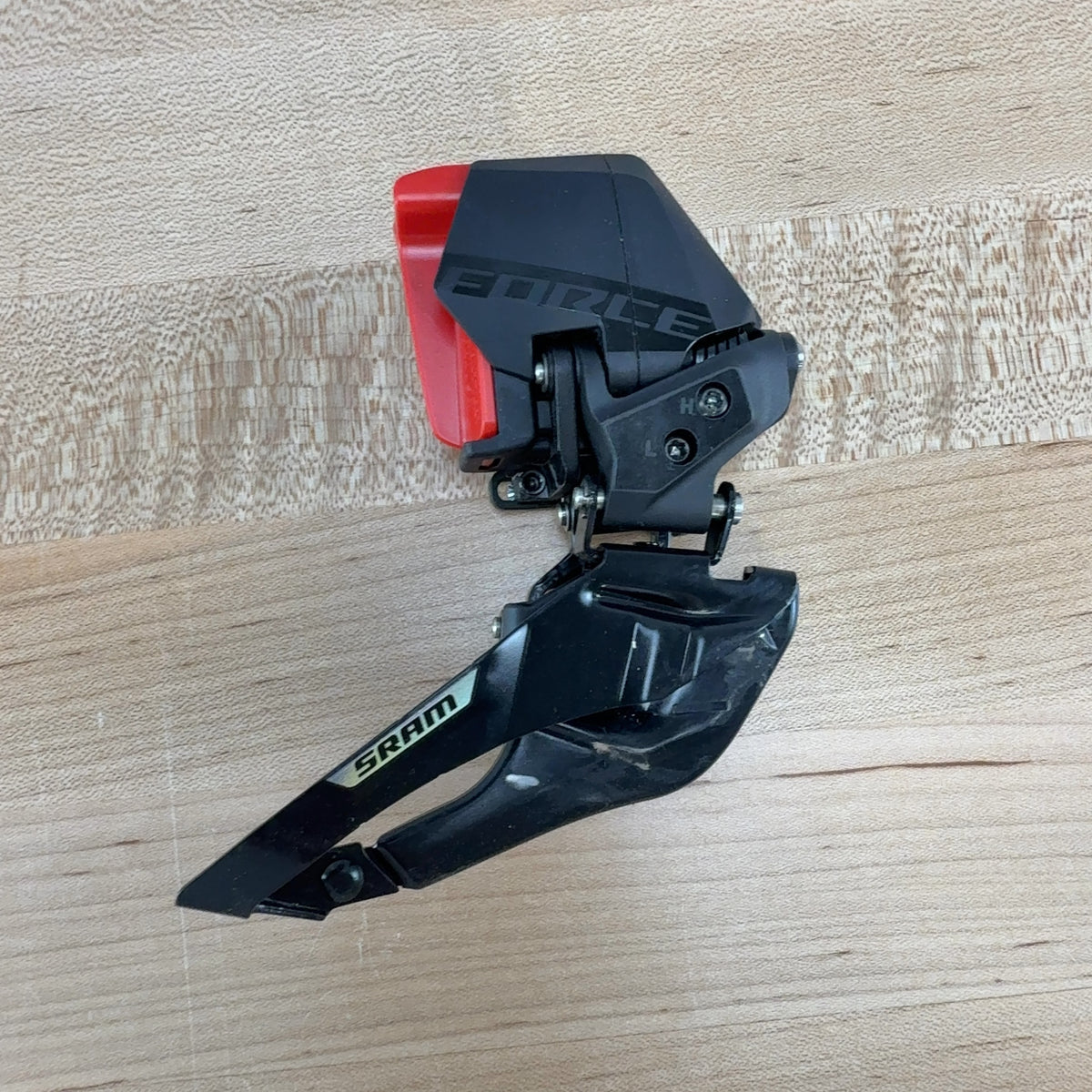 Low Mile! SRAM Force AXS E1 12-Speed Electronic Front Derailleur No Battery — photo 3 of 4