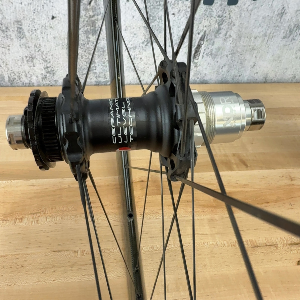 Low Mile! 2025 Campagnolo Bora One 50 XDR Carbon Tubular Wheelset 700c 1379g — photo 4 of 9