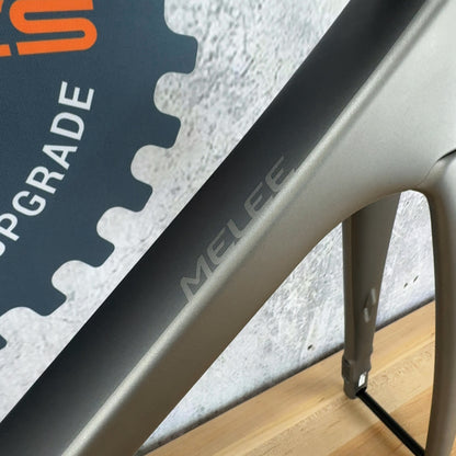 Low Mile! Enve Melee V1 52cm Damascus Grey Carbon Road Bike Frameset 700c 1939g