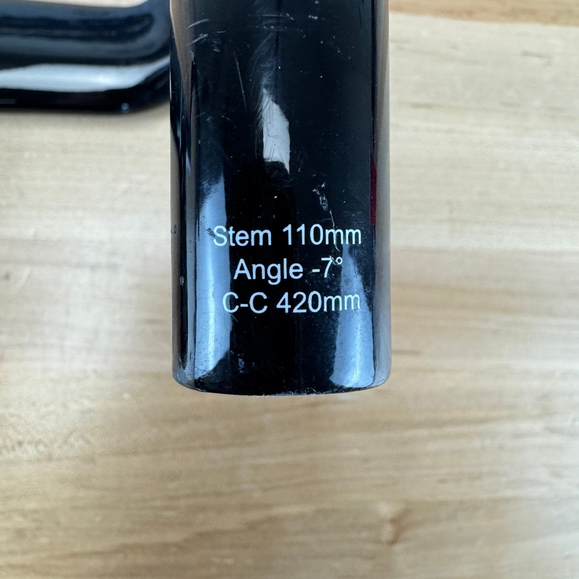 Low Mile! Chapter2 MANA 2 Aqua + Black 42cm 110mm Carbon Integrated Handlebar