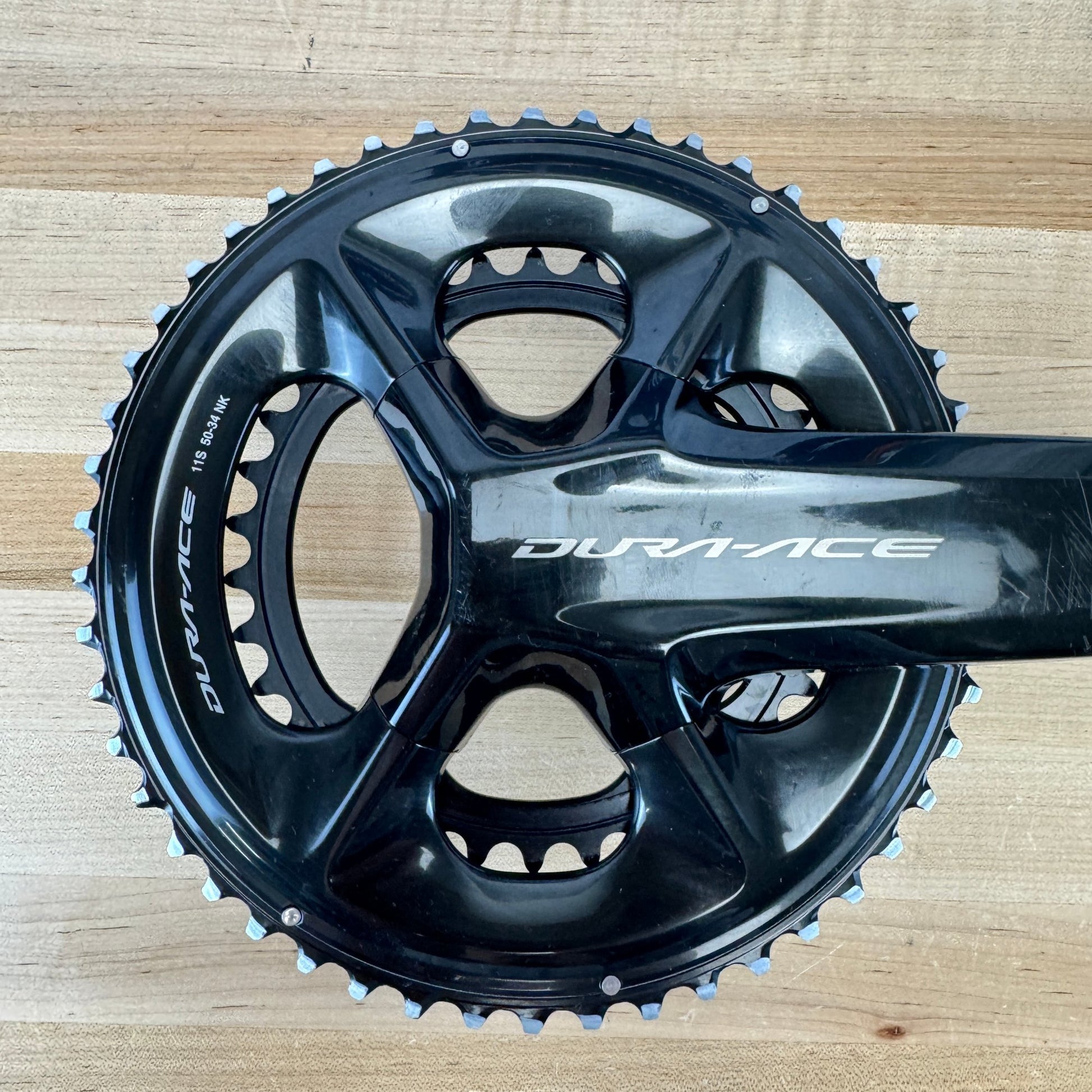 Low Mile! Shimano Dura-Ace FC-R9200 Crankset with Chainrings