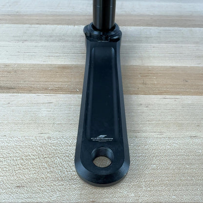 Light Use! Croder Spirit 150mm 8-Bolt 24mm Black Alloy Crank Arm Assembly 492g