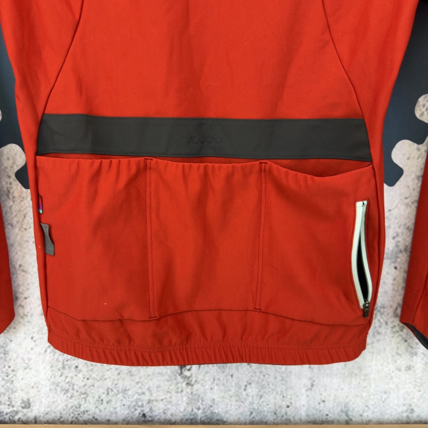 Velocio Recon Hardshell Medium Red Women's Cold Weather Cycling Jacket