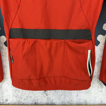 Velocio Recon Hardshell Medium Red Women's Cold Weather Cycling Jacket