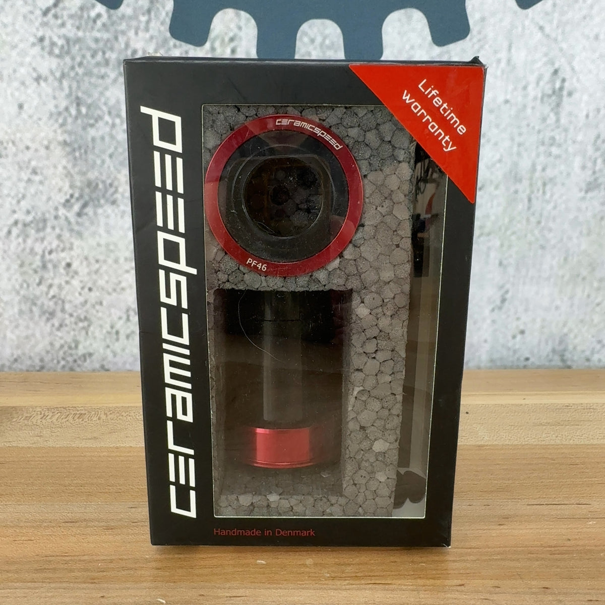 New! CeramicSpeed EVO386 PF46 24mm For Shimano Bottom Bracket Red 155g — photo 1 of 5