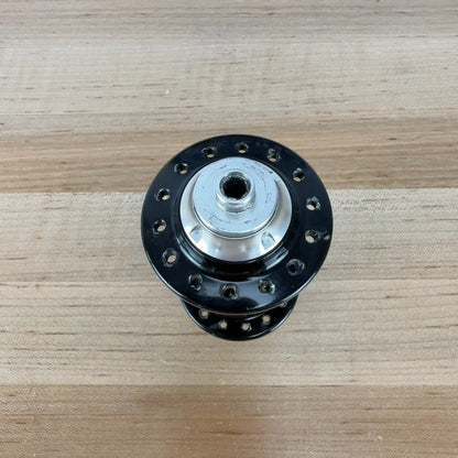 Chris King R45 Front 28 Hole Black Alloy Hub