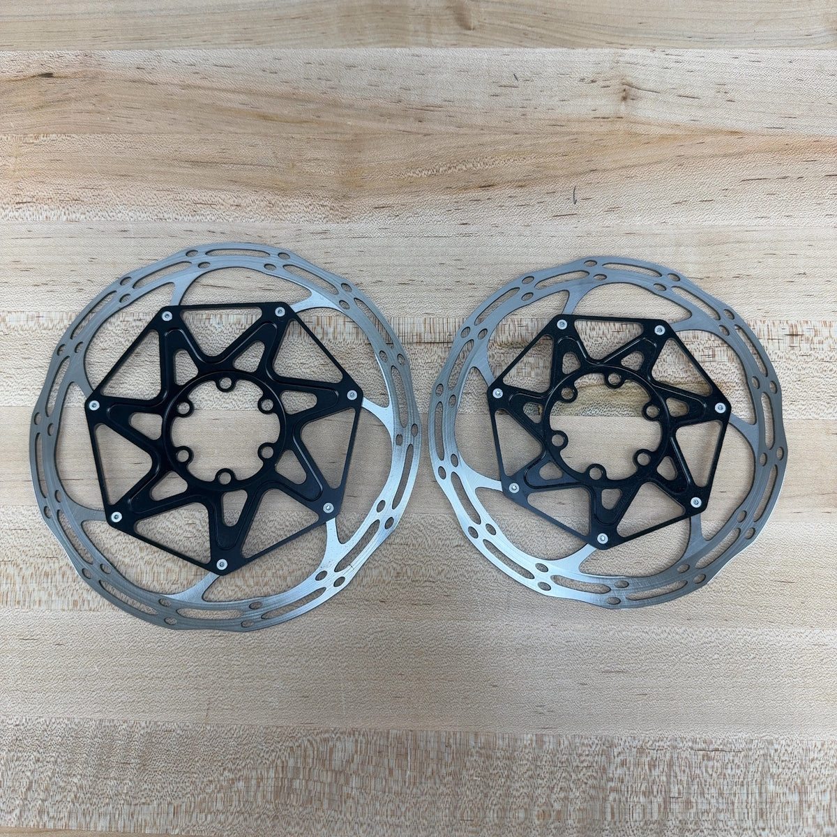New Take Off! SRAM CLX Centerline 6-Bolt MTB 180/160mm Disc Brake Rotors 225g — photo 4 of 6