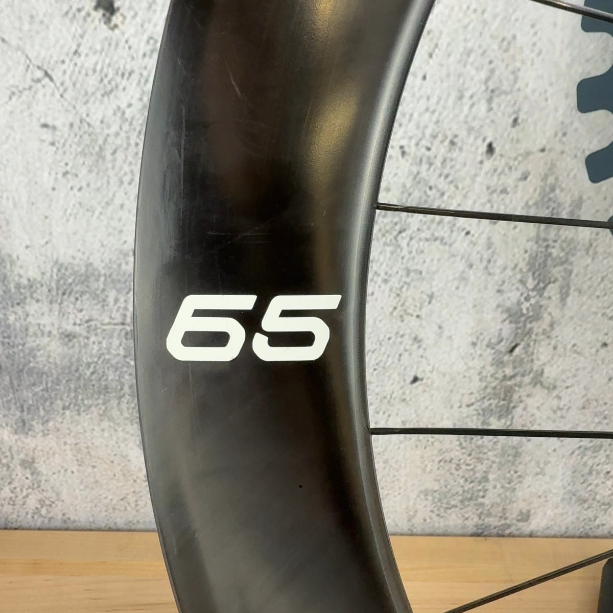 Low Mile! Enve Foundation 65 Carbon Tubeless Disc Brake Bike Wheelset 700c 1669g — photo 3 of 10