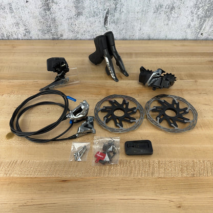 Low Mile! SRAM Red AXS D1 Paceline X Rotors 12-Speed Disc Electronic Groupset