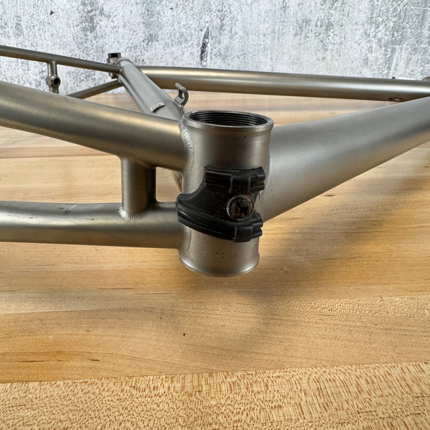 2014 Mosaic RT-1 54cm Titanium Rim Brake Road Frameset Chris King 700C 2062g
