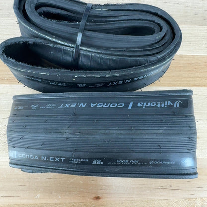 New Take Off! Pair Vittoria Corsa N.Ext 700x29cWR Gravel 700c x 29mm Road Tires